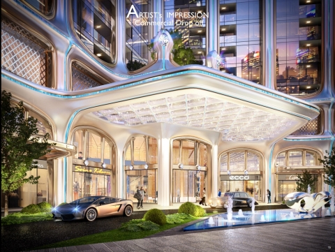 Tỷ lệ vàng trong thiết kế Chung cư Golden Crown Hải phòng